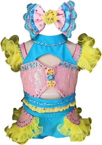 Jenniferwu Infant Toddler Baby Children Kids Girl's Swimwear Bikini Blue in Kuwait