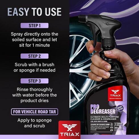 Triax Pro Degreaser and Cleaner, Multi-Purpose, Heavy Duty (1 Gallon) in Saudi Arabia