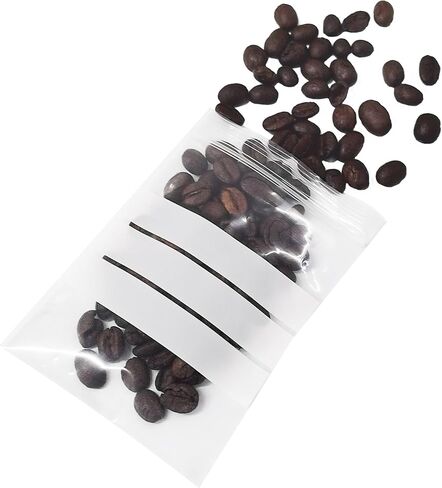 PABCK Clear Seed Envelopes Resealable (2.76x3.94 inch) Seeds Packets Small Plastic Bags for Spice Jewelry Parts Packaging with White Writable Block Self Seal Coins Envelope Garden Flower Organizer in Saudi Arabia
