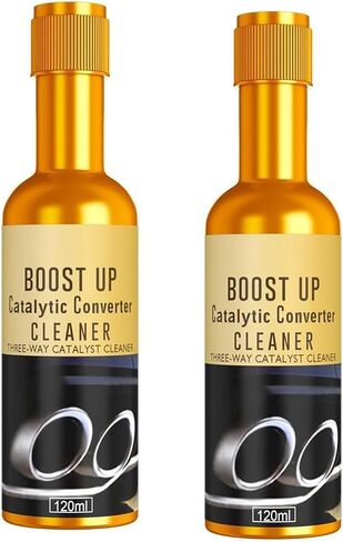 2025 Upgraded Catalytic Converter Cleaner,2 Pack Boost Up Vehicle Engine Catalytic Converter Cleaner Multipurpose Deep Cleaning(US Stock) (2) in Saudi Arabia