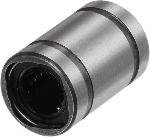 uxcell 4pcs LM10LUU Linear Ball Bearings, 10mm Bore Dia, 19mm OD,55mm Length, Linear Motion Bearing for CNC Machine Tool 3D Printer in Saudi Arabia