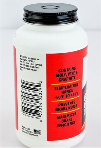 CRC 05359 Brake Caliper Synthetic Grease, 8oz Bottle in Saudi Arabia