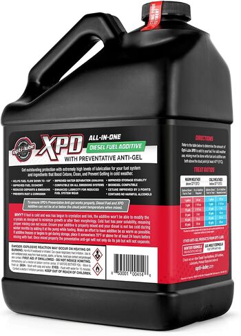 Opti-Lube XPD All-Season Diesel Fuel Additive - 1 Gallon with Accessories (Hand Pump and Standard Accessory Bottles) in Saudi Arabia