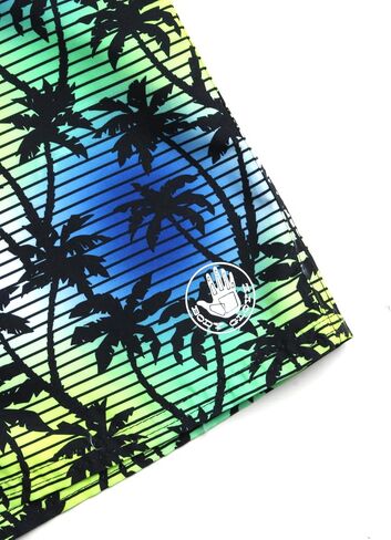 Body Glove Boys' Board Shorts - UPF 50+ Quick Dry Bathing Suit Swim Trunk (Size 8-18), Size 8, Blue Green Swirls in Saudi Arabia