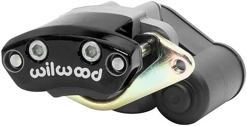 Wilwood 120-16981-BK Black Electric Parking Brake Caliper - 4.75in Bracket - 0.44-0.61in - Left in Saudi Arabia