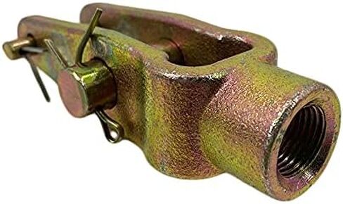 عزم الدوران 4 PCS ضابط ضابط مزدوج مثبت مستقيم CLEVIS PIN مع دبابيس 5/8-18 بوصة مترودة لفرامل الهواء ، يحل محل MERITION R810019 ، HALDEX CQ36541 ، EUCLID E11430 in Kuwait