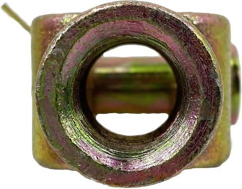 عزم الدوران 4 PCS ضابط ضابط مزدوج مثبت مستقيم CLEVIS PIN مع دبابيس 5/8-18 بوصة مترودة لفرامل الهواء ، يحل محل MERITION R810019 ، HALDEX CQ36541 ، EUCLID E11430 in Kuwait