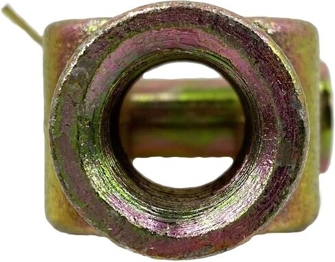 عزم الدوران 4 PCS ضابط ضابط مزدوج مثبت مستقيم CLEVIS PIN مع دبابيس 5/8-18 بوصة مترودة لفرامل الهواء ، يحل محل MERITION R810019 ، HALDEX CQ36541 ، EUCLID E11430 in Kuwait