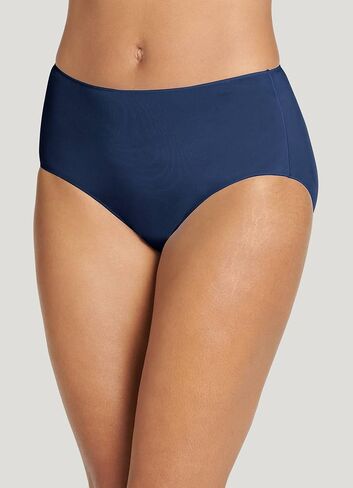 Jockey Women's Underwear No Panty Line Promise Tactel Hip Brief, Black Currant, 8 in Saudi Arabia