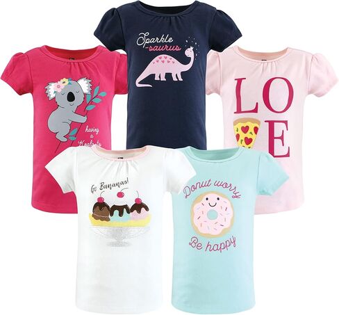 Hudson Baby Unisex Baby Short Sleeve T-Shirts, Girl Mommy, 6-12 Months in Kuwait
