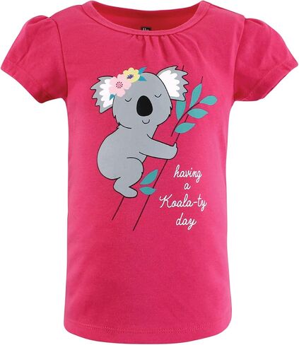 Hudson Baby Unisex Baby Short Sleeve T-Shirts, Girl Mommy, 6-12 Months in Kuwait