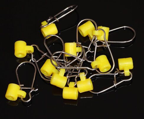 Laxygo Sinker Slide with Hooked Snap Fishing Line Connector 30-60pcs Fishing Accessories in Saudi Arabia