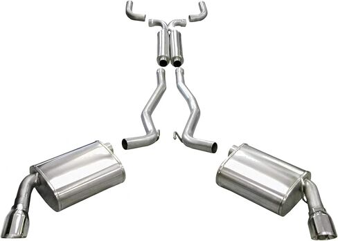 CORSA 14953 نظام العادم Cat-Back مع X-Pipe in Saudi Arabia