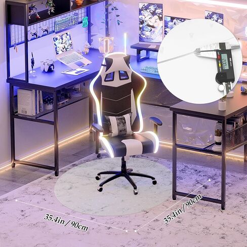 Office Chair Mat for Carpeted Floors,Chair Mat for Low Pile Carpet Floors, Chair Mat Office Home Gaming Chair Mat,48 X 36 inches Office Carpeted Floor Mats for Computer Home Chair in Saudi Arabia
