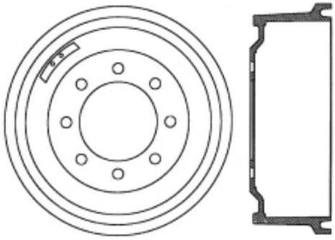 Centric Parts, Inc. 122.67035 Brake Drum in Saudi Arabia