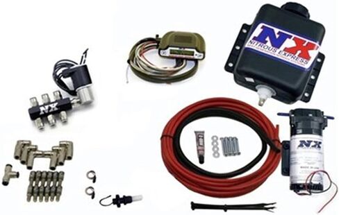 Nitrous Express (15131) 6 أسطوانات ميثانول ميثانول ماء ميناء مباشر 6 أسطوانات in Kuwait