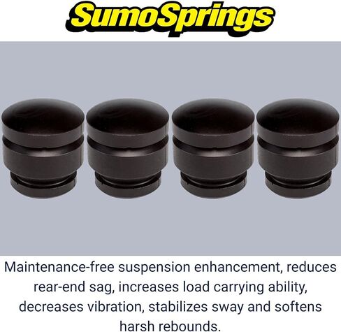 supersprings SSF-202-47 | Sumosprings Front for Chevrolet Silverado 2500 | 3500 ، GMC Sierra 2500 | 3500 ، Black in Saudi Arabia