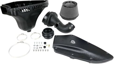aFe POWER Magnum FORCE Stage-2Si Cold Air Intake System w/Pro DRY S Filter, #51-81012-B, Black in Saudi Arabia