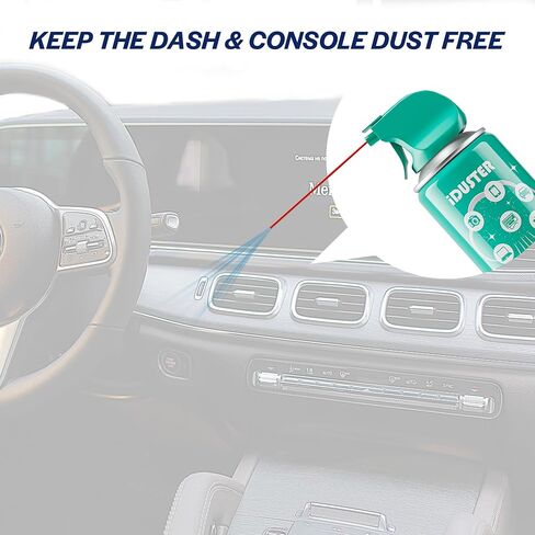 Compressed Canned Air Duster for Computer - iDuster Air Duster Compressed Air Can, 2PCS(10oz) in Saudi Arabia
