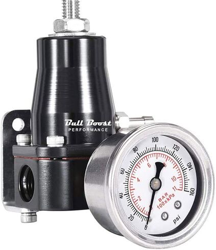 Performance 30 to 70 PSI Universal Fuel Pressure Regulator Gauge AN6 in Saudi Arabia