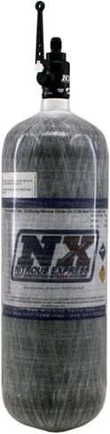 Nitrous Express 11152-DF5 زجاجة النيتروز المركبة مع صمام DF-5-12 رطلاً. in Saudi Arabia