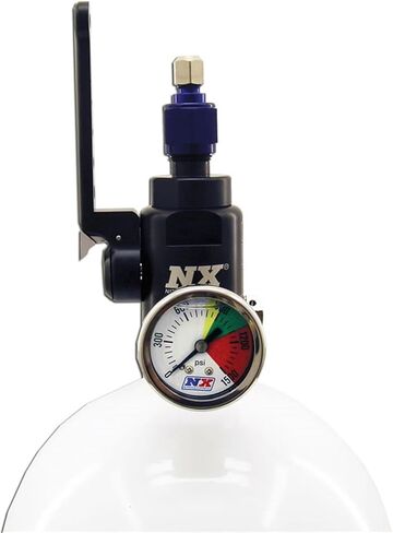 Nitrous Express 11100-DF5 Nitrous Bottle with DF-5 Valve - 10 lbs. in Saudi Arabia