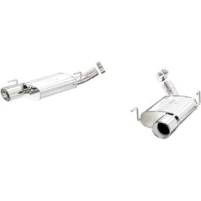 MagnaFlow Performance Exhaust System 15882: Axle-Back, Street Series, For 2005-2009 Ford Mustang