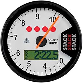 Stack ST700SR-0313 Street Race Black 0-3-13K RPM DASH NOTEMERY مع مستشعر السرعة in Kuwait