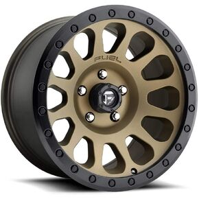 Fuel Utv Vector 15x7 4x156 13et Matte Bronze Black Bead Ring Wheel