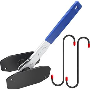 Brake Tools, Brake Caliper Compression Tool, Brake Caliper Tool, Caliper Piston Compressor Tool with 2 Heavy-Duty Caliper Hooks, 4-in-1 Universal 360° Ratcheting System for Car Disc Brake Repair