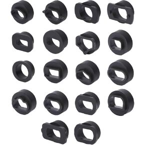 18PCS Walnut Blaster Adapter for HTS558 Walnut Sand DE-Carbon Cleaner, Automotive Walnut Blaster Cleaner Adapter