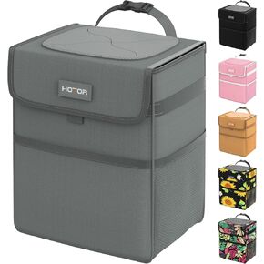 HOTOR Car Trash Can - Leak-Proof Car Organizer and Storage Bag for The Back/Front/Console of Any Cars,Sedans, SUVs & Trucks Easy-to-Install Car Accessory Interior