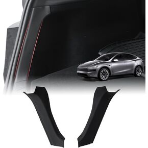 2pcs واقي جانبي الجذع الخلفي لنموذج Tesla Y Juniper 2025-2026-TPE anti-scratch cover ، fit precision ، no tools installation ، model y Juniper Insivories 2025 in Kuwait