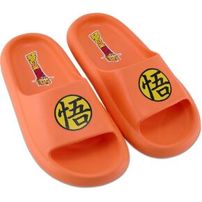 Dragon Ball Z Men's Slides Goku Vegeta Gohan Slip On Comfort Slides in Kuwait