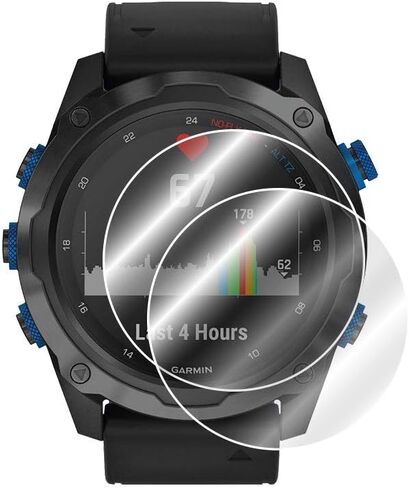 IPG for Garmin Descent™ Mk3i (Case Dimention:51 mm) Hydrogel Screen Protector (2 Units) Invisible HD Clear Film Anti Scratch Guard-Smooth/Self-Healing/Bubble for Mk3i 51 in Saudi Arabia