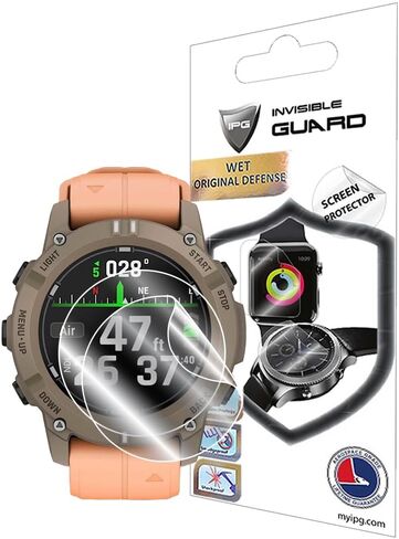 IPG for Garmin Descent™ Mk3i (Case Dimention:51 mm) Hydrogel Screen Protector (2 Units) Invisible HD Clear Film Anti Scratch Guard-Smooth/Self-Healing/Bubble for Mk3i 51 in Saudi Arabia