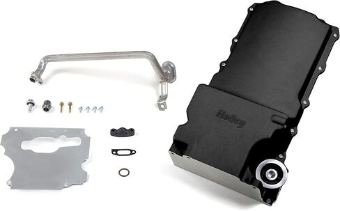 Holley 302-1BK LS Swap Oil Pan - Carbon Black Ceramic in Saudi Arabia