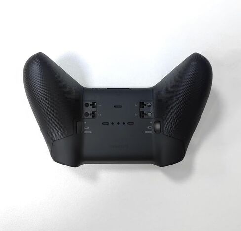 Hzxkqmil Full Shell Case Kit Replacement for Xbox Elite Series 2 Controller | Front Housing Cover Bottom Shell Middle Frame LBRB LTRT Bumper Buttons Accessories for Xbox Elite Series 2 Core, Black in Saudi Arabia