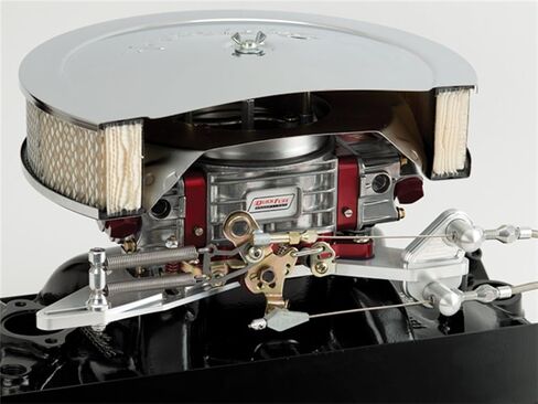 Lokar XTCB-4150 Midnight Series Black Finish Bracket/Kickdown Plate (Holley Style Carb With Return Kit) in Saudi Arabia