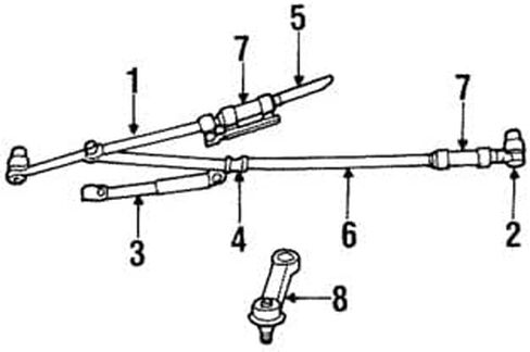 Mopar 52037600 TUBE TIE ROD in Saudi Arabia