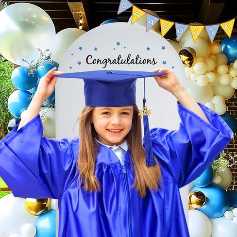 Bigmeta 12 Pcs 2024 Preschool Kindergarten Graduation Caps - Adjustable Child Kids Grad Cap for Boys or Girls in Saudi Arabia