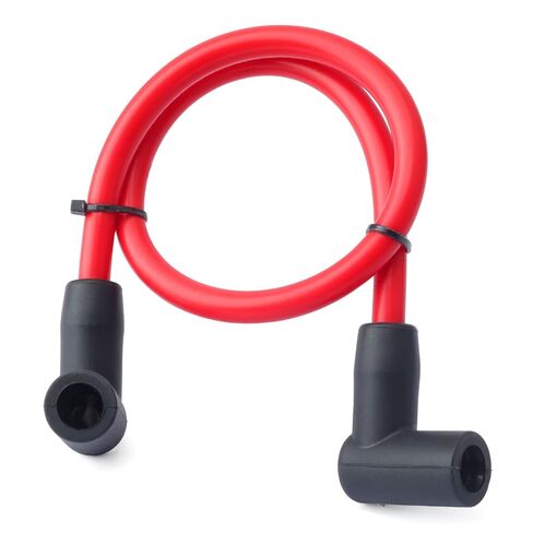 84059 Red 18" 8.5mm 90° Boots Ignition Coil Wire Compatible with an HEI Style Terminal Replacement for Blaster 2 and Blaster 3 in Saudi Arabia