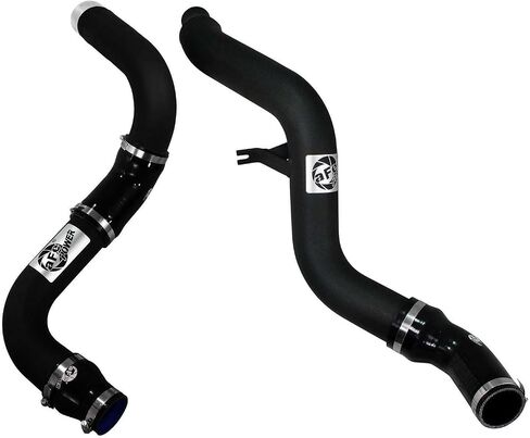 aFe POWER BladeRunner 3 IN Aluminum Hot and Cold Charge Pipe Kit Black - #46-20174-B in Saudi Arabia