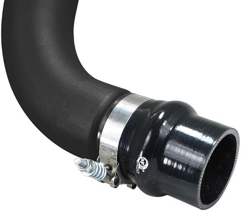 aFe POWER BladeRunner 3 IN Aluminum Hot Charge Pipe Black - #46-20046 in Saudi Arabia