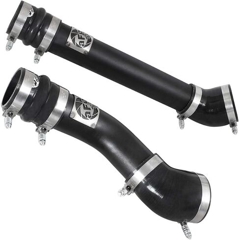 aFe POWER BladeRunner 3 IN Aluminum Hot and Cold Charge Pipe Kit Black - #46-20064-B in Saudi Arabia