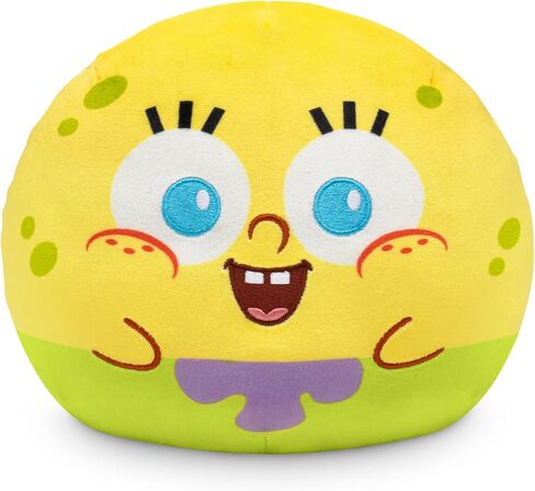 TeeTurtle Spongebob Squarepants Reversible 6" Plushie - Spongebob Squarepants - Cute Kawaii Soft Stuffed Animal in Saudi Arabia