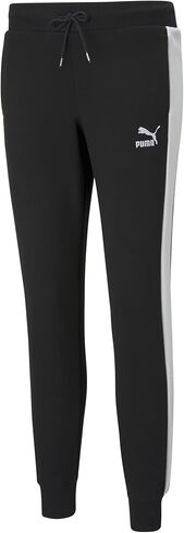 PUMA Women's Iconic T7 Woven Track Pants, Lotus, Small in Saudi Arabia