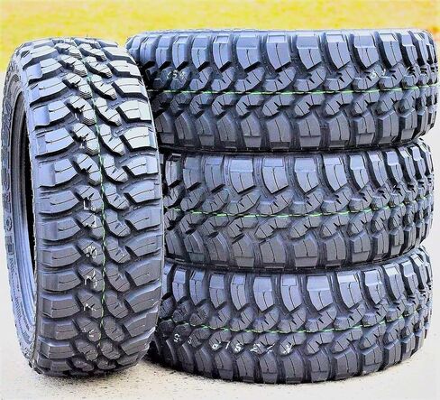 مجموعة من 4 Forceum M/T 08 بالإضافة إلى إطارات الطين على الطرق الوعرة LT235/75R15-104/101Q نطاق التحميل C 6-ply BSW in Kuwait