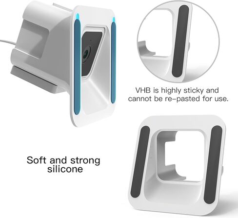 Window Mount for Wyze Cam V4/V3/V3 Pro, Adjustable 20 Degree Tilt(Up/Down/Left/Right), No Screws, Self-Adhesive, Easy Installation for Monitor/Glass Window for Wyze Camera V4/V3/V3 Pro Outdoor, Black in Kuwait