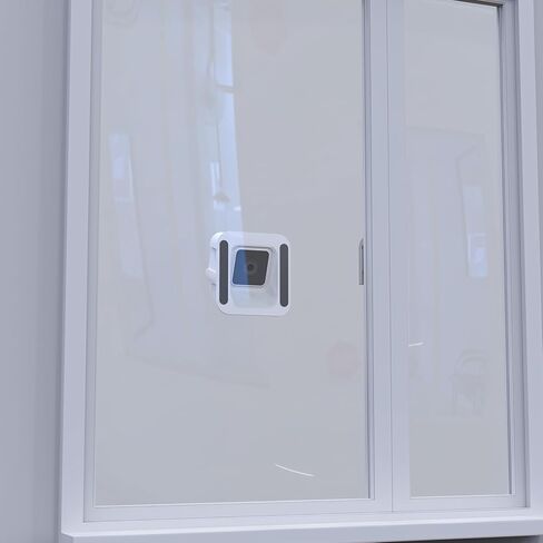 Window Mount for Wyze Cam V4/V3/V3 Pro, Adjustable 20 Degree Tilt(Up/Down/Left/Right), No Screws, Self-Adhesive, Easy Installation for Monitor/Glass Window for Wyze Camera V4/V3/V3 Pro Outdoor, Black in Kuwait